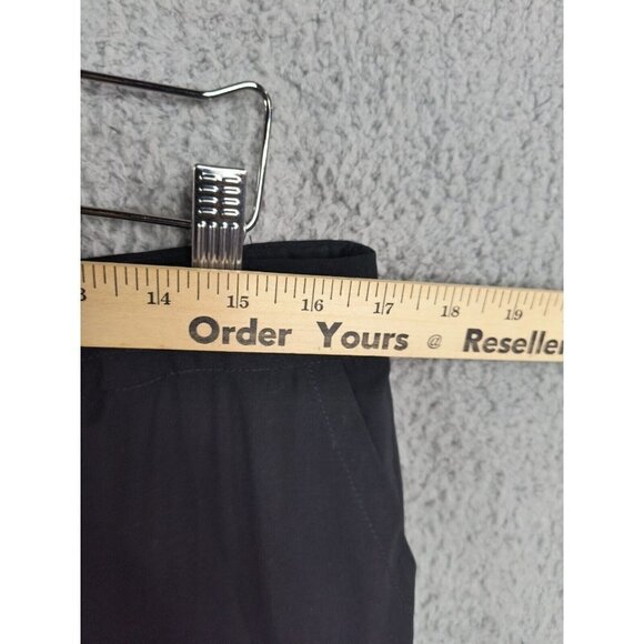 Akris Punto Black Wool Wide Leg Trousers Pants Slacks Women's Size US 10 - Picture 5 of 11